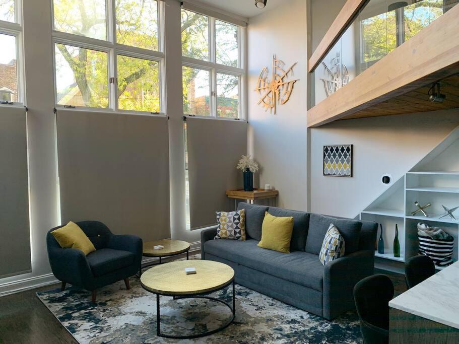 Lincoln Park Light-Filled Loft Daire Chicago Dış mekan fotoğraf