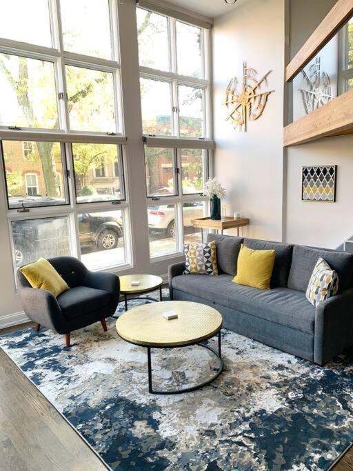 Lincoln Park Light-Filled Loft Daire Chicago Dış mekan fotoğraf